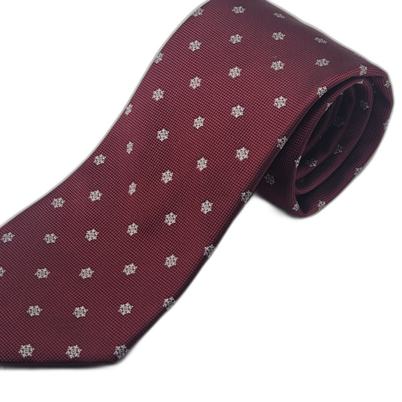 NEW Knotty & Nice Burgundy/Maroon Tie  NWT 57" X 3.5" - Picture 1 of 5